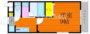 コクーン大元駅前の物件間取画像